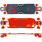 Woodie at the Beach 42" Frosty DTP Longboard