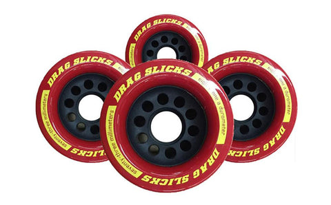 Labeda Drag Slicks - 73mm/81a, Red